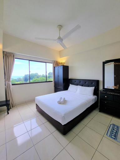 Bedroom 2, Green Ocean Seaview Apartment, Penang Island