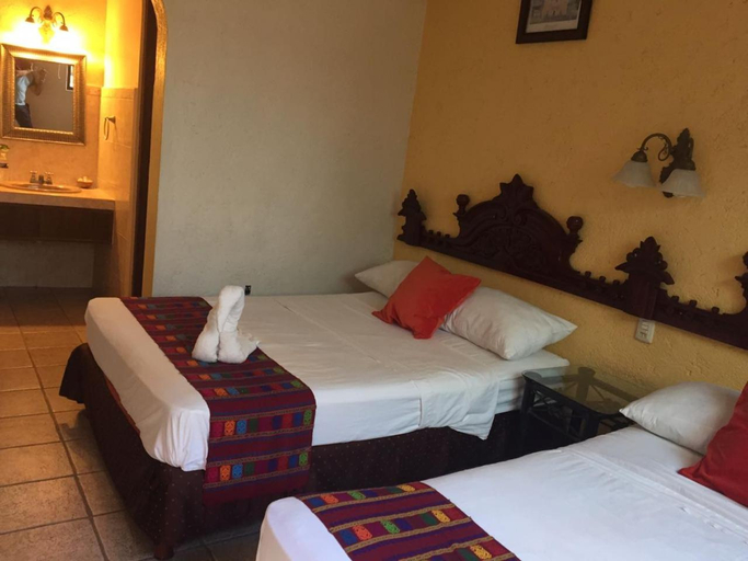 Bedroom 3, Hotel San Miguel Arcangel, Izamal