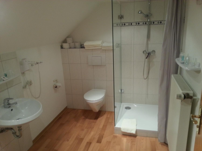 Bathroom, Landgasthof Lang Zum Adler, Fulda