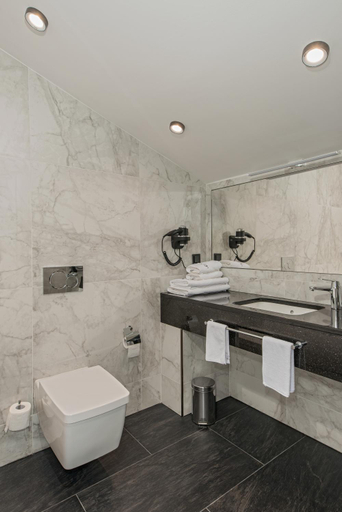 Bathroom 3, Hotel Restauracja Gniecki, Hrubieszów