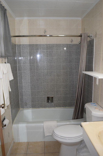 Bathroom 5, Economy Inn, Christian