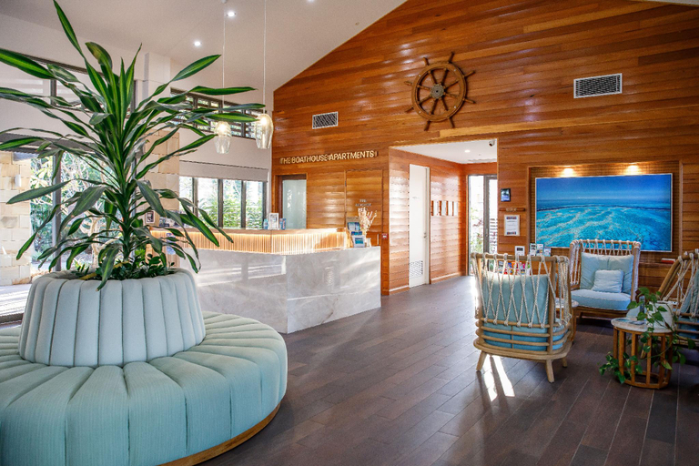 Public Area, The Boathouse Apartments, Whitsunday