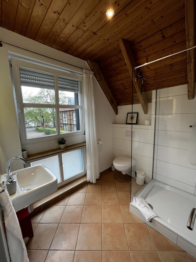 Bathroom 5, Das Landhotel zur Mühle, Münster