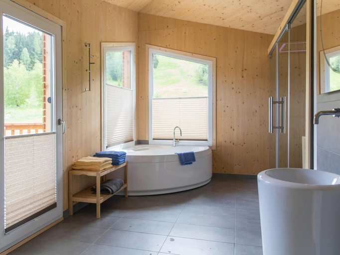 Bathroom, Majestic chalet with sauna, Murau