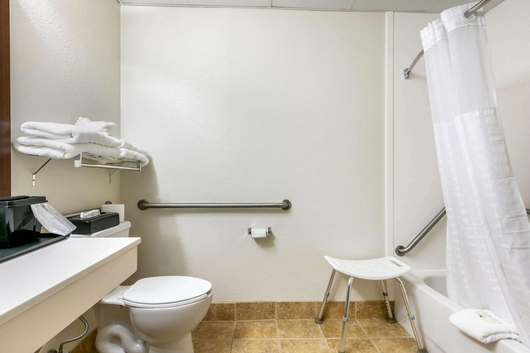 Bathroom, Quality Inn, Grundy