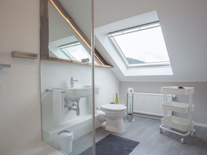 Bathroom 5, Apartment in Niedersfeld Near Hillebachsee, Hochsauerlandkreis