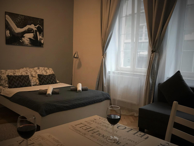Bedroom 2, Apartments Poland Kazimierz, Kraków City