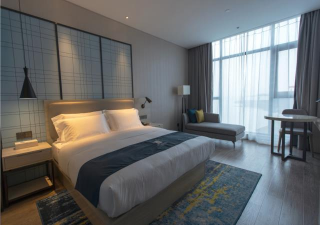 Bedroom 2, Echarm Hotel Yiyang Wanda Plaza, Yiyang