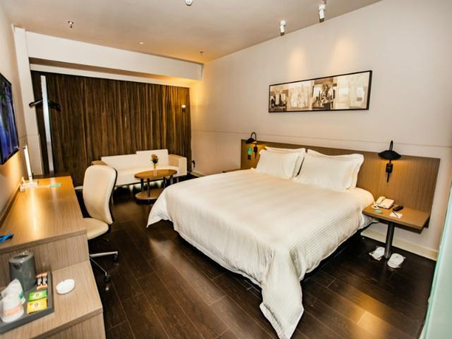 Bedroom, Jinjiang Inn Select Linyi Beicheng New District Tianjin Road, Linyi