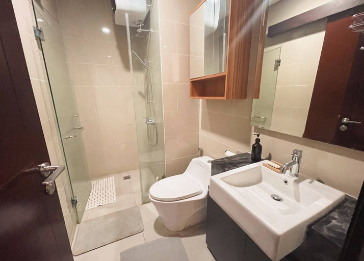 Bathroom, ARRAM 09A Permata Hijau Suites, South Jakarta