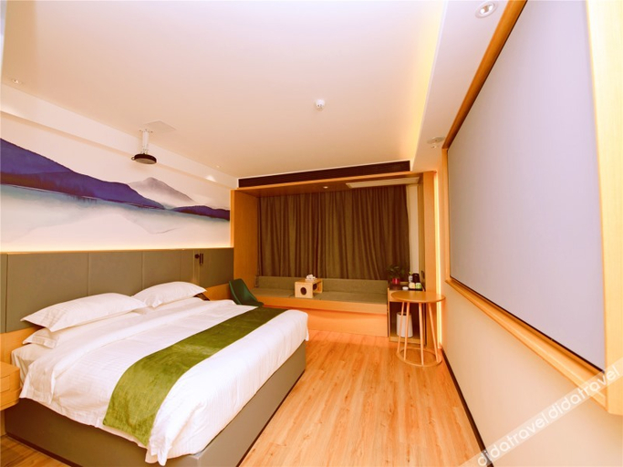 Bedroom 2, グリーンツリーホテル(恵民信譽樓)(GreenTree Inn Hotel (Huimin Credibility Building Branch)), Binzhou