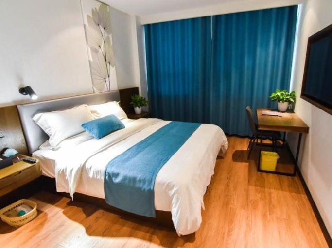 Bedroom 3, Greentree Inn Rizhao Lanshan Bus Station, Rizhao