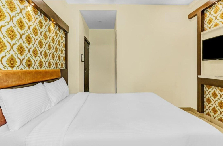 Bedroom 5, Goroomgo Swastik Premium Bhubaneswar, Khordha