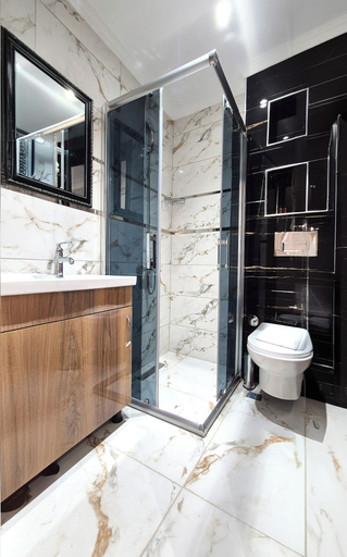 Bathroom 5, New Fors Hotel, Fatih