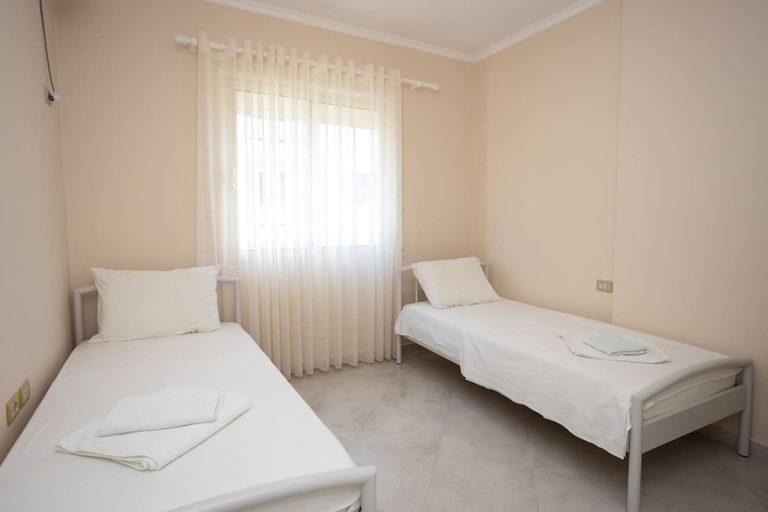Bedroom 4, Central Seaview Apartment 2BR in Vlor, Vlorës