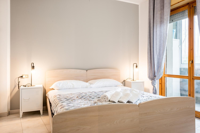 Bedroom 2, Luni Mare Modern Balcony Flat, La Spezia