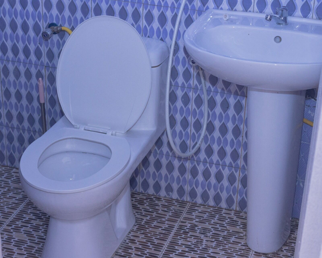 Bathroom 3, Hotel Airport View, Port Loko