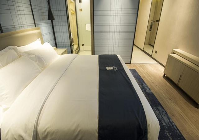 Bedroom 2, Echarm Hotel Nanning the MixC Exhibition Center Metro Station, Nanning
