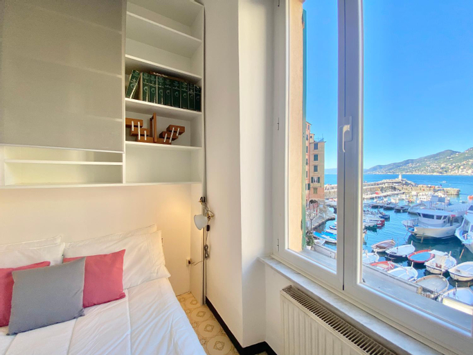 Bedroom 1, CasaViva - Sweet Bilo on the sea in Camogli, Genova