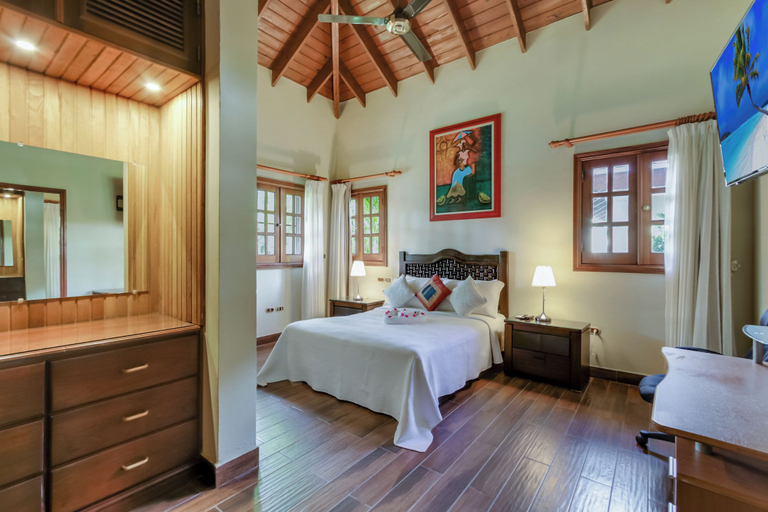 Bedroom 3, Beautiful Villa with Pool Gym and Maid, Salvaleon de Higuey