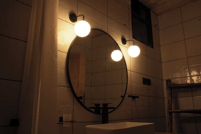 Bathroom 4, Cove The Glass House, Kullu