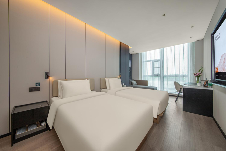 Bedroom 2, Atour Hotel Changshu Yunshang Town Mocheng Avenue, Suzhou