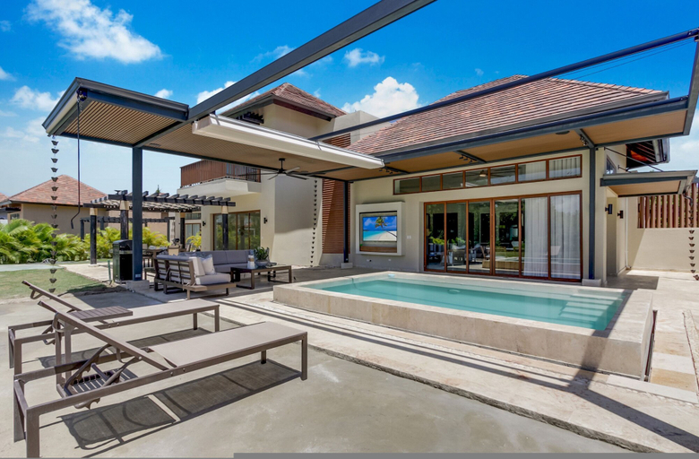 Room 5, Luxury Cap Cana Villa With 3 Bedrooms Plunge Pool Maid and Golf Course Access, San Rafael del Yuma