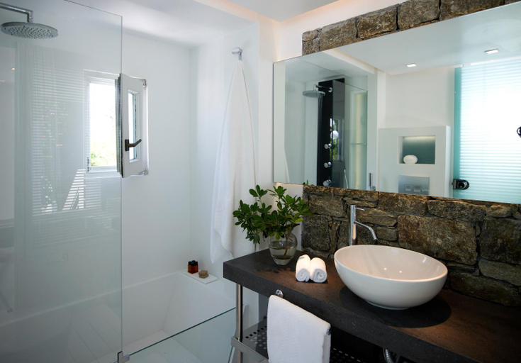 Bathroom 5, Semeli Hotel Mykonos, South Aegean