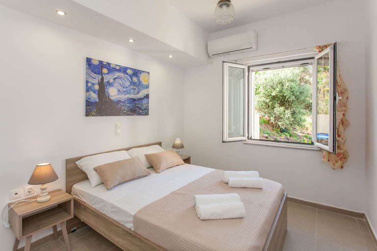 Bedroom, Hillside Seaview Apartment, Crete