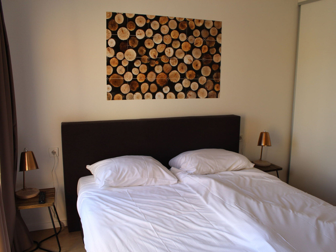 Bedroom 3, Chalet in Bemelen With Outdoor Fireplace, Margraten