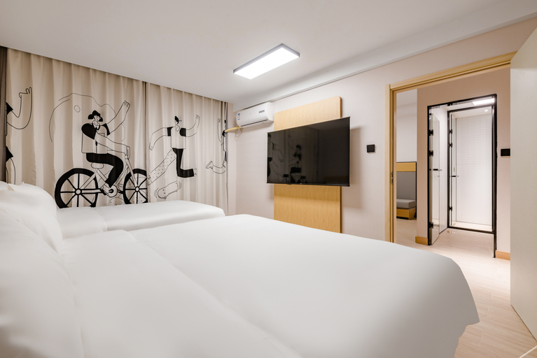Bedroom 2, Hi Inn Wuhan Yellow Crane Tower, Wuhan