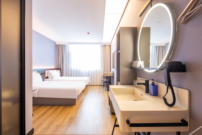 Bedroom 2, Hanting Hotel Xuchang Bayi Road, Xuchang