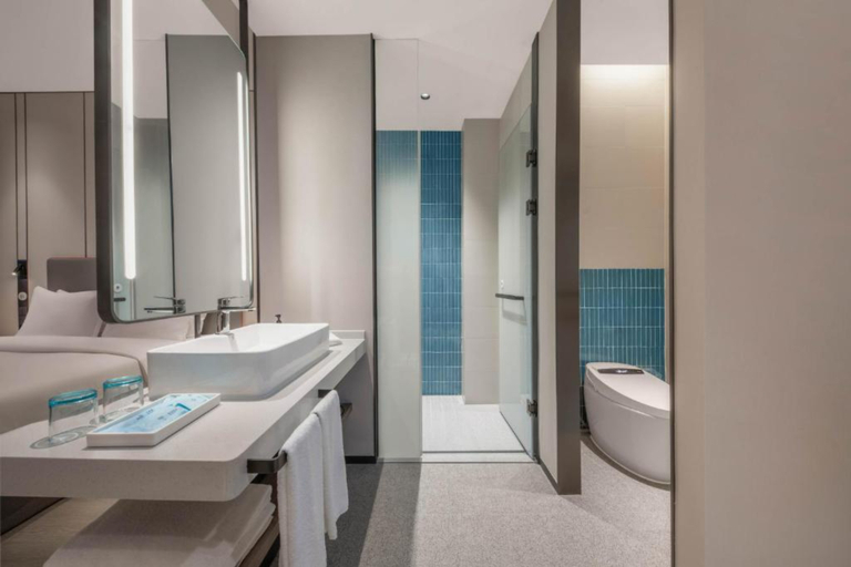 Bathroom 5, Holiday Inn Express HAI'AN RAILWAY STATION, Nantong