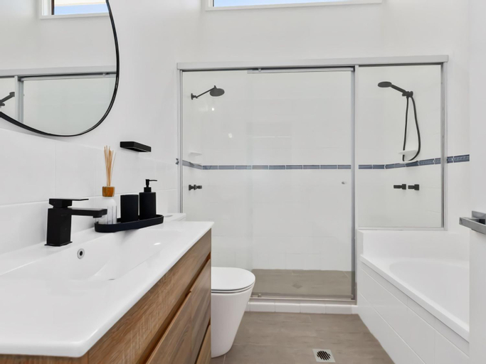 Bedroom 3, Coastal Soul - Pet Friendly, Family Entertainer with Pool, Tweed - Tweed-Heads