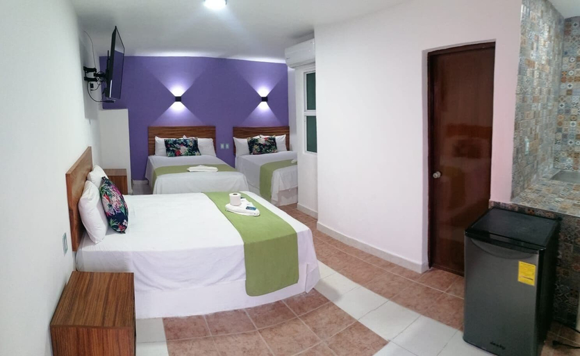 Bedroom 3, Hotel Capri Playa, Veracruz