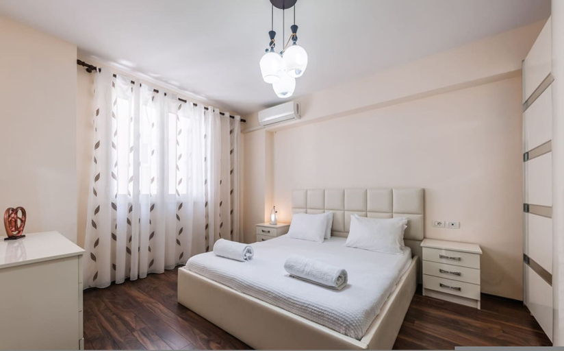 Bedroom 4, The Perfect Central Apartment, Shkodrës