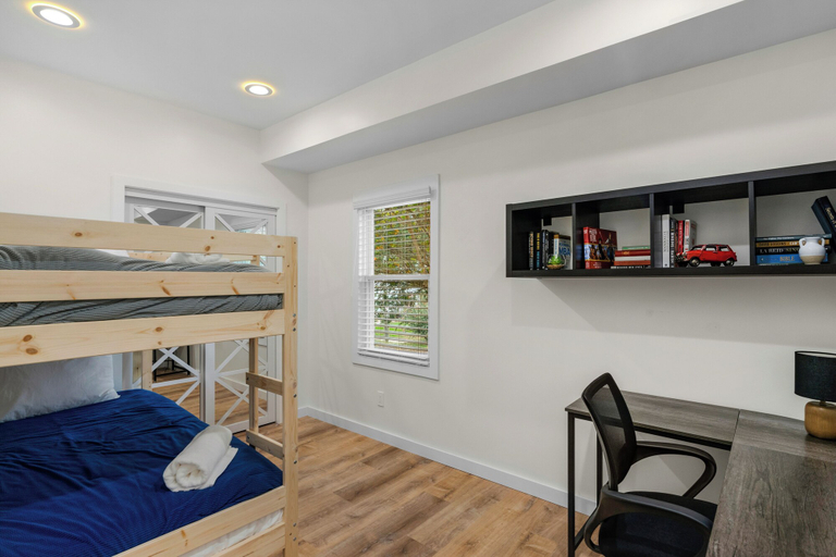 Bedroom 2, Stylish 4BR Haven Backyard and Fire Pit, Mecklenburg