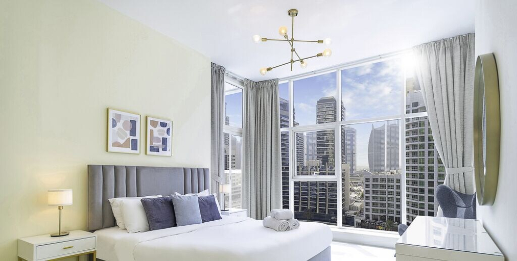 Bedroom, LUX The Continental Marina Suite, Dubai