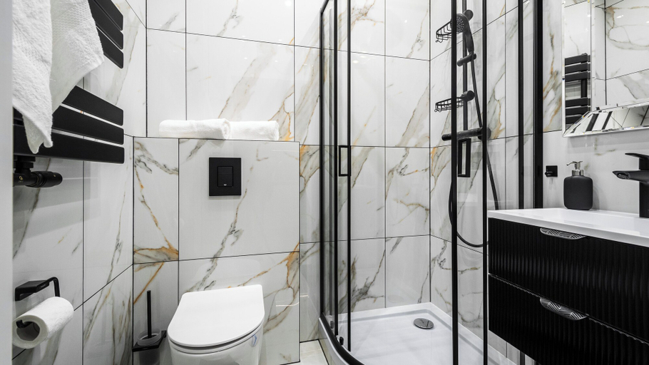 Bathroom, Apartamenty Sun & Snow Widok, Warsaw