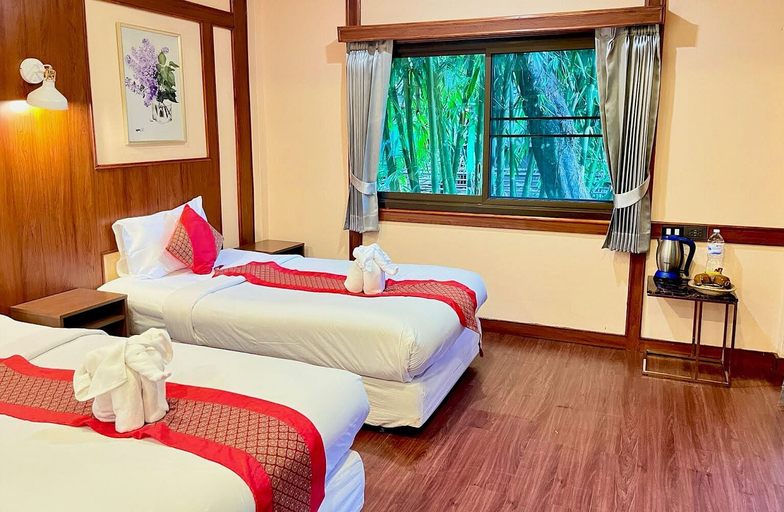 Bedroom 4, Khao Sok River Lodge Hotel, Phanom