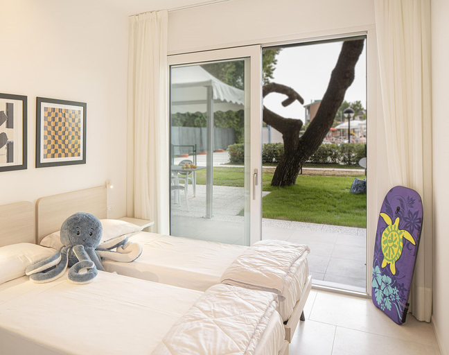 Bedroom 2, Isaresidence Holiday Resort, Venezia
