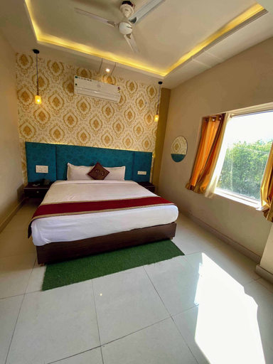 Bedroom 3, The Indraj Palace Hotel, Jaipur