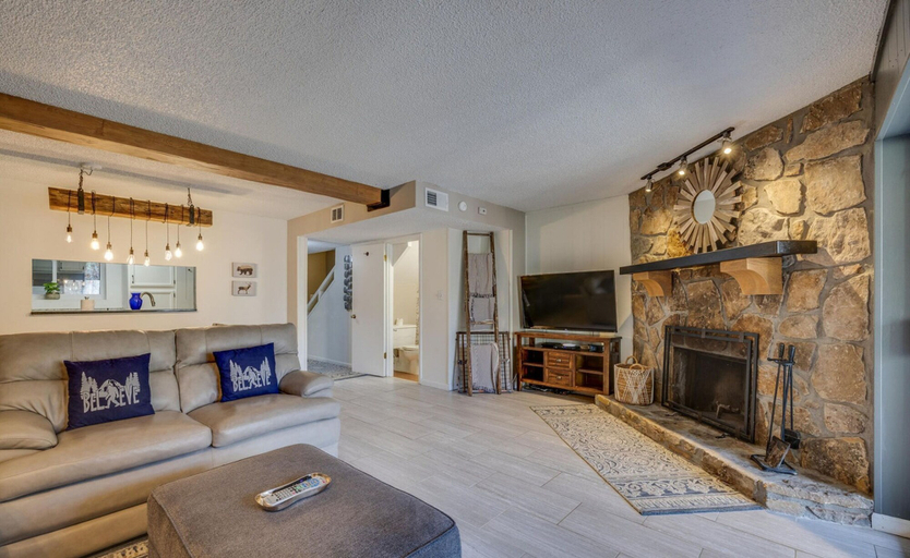 Bedroom 1, Large Modern-style Condo w Pool Gym Game Room, Sevier