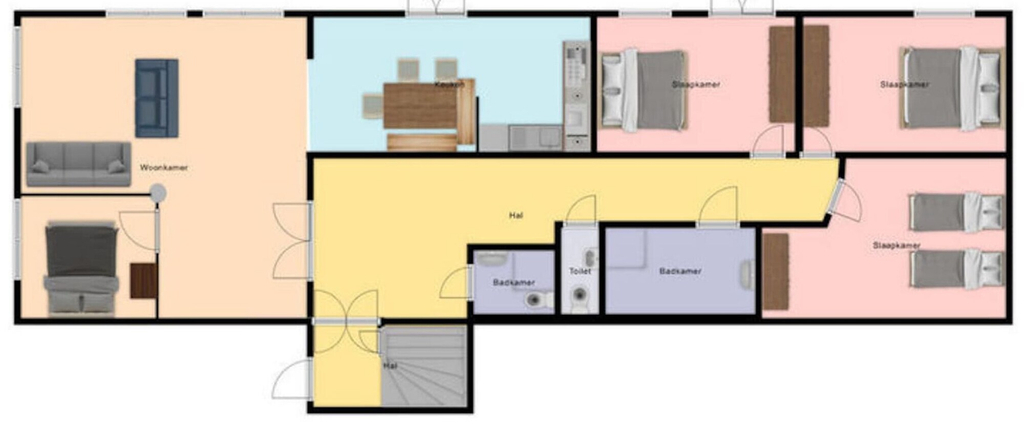 Floor plan 5, Narcissus Comfortable Holiday Residence, Liezen