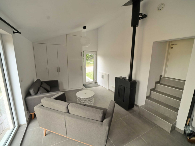 Living room 2, Bungalow by Lake Rabais in Virton, Luxembourg