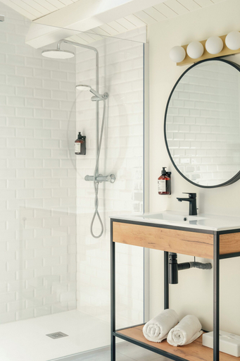Bathroom, Domaine La Gentilhommière, Ardèche