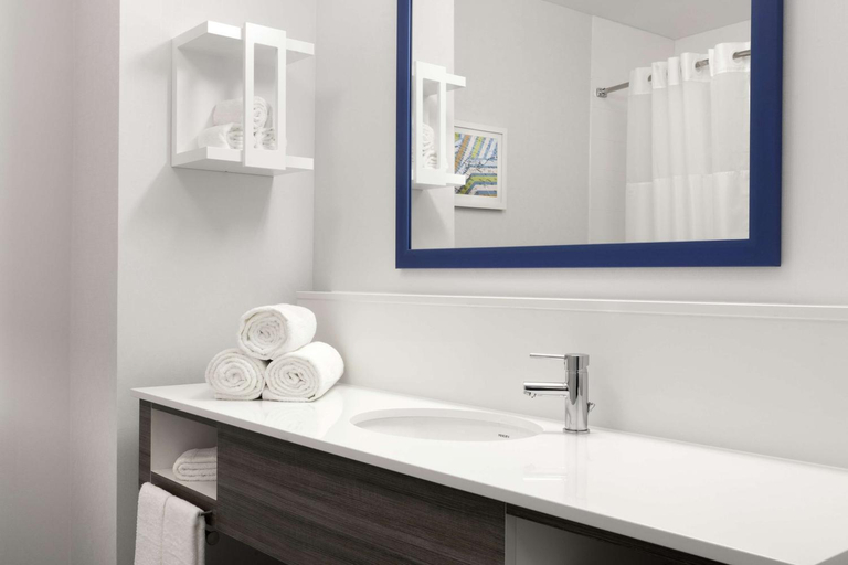 Bathroom, Hampton Inn by Hilton O'Fallon, Saint Clair