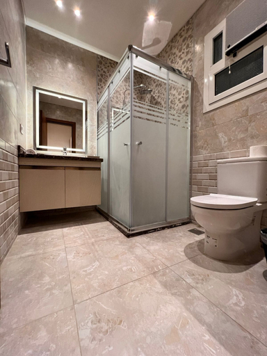 Bathroom 3, White Palace Serviced Apartments, New Cairo City