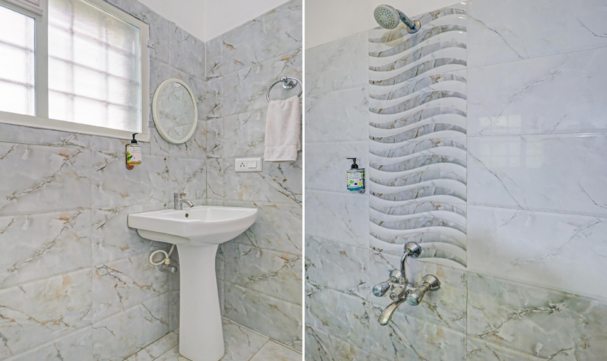 Bathroom 3, Treebo Green Land Coorg, Kodagu