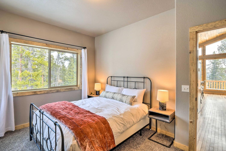 Bedroom 2, Mountainside Fairplay Cabin w/ Game Room & Sauna!, Park